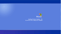 Windows XP 更新界面